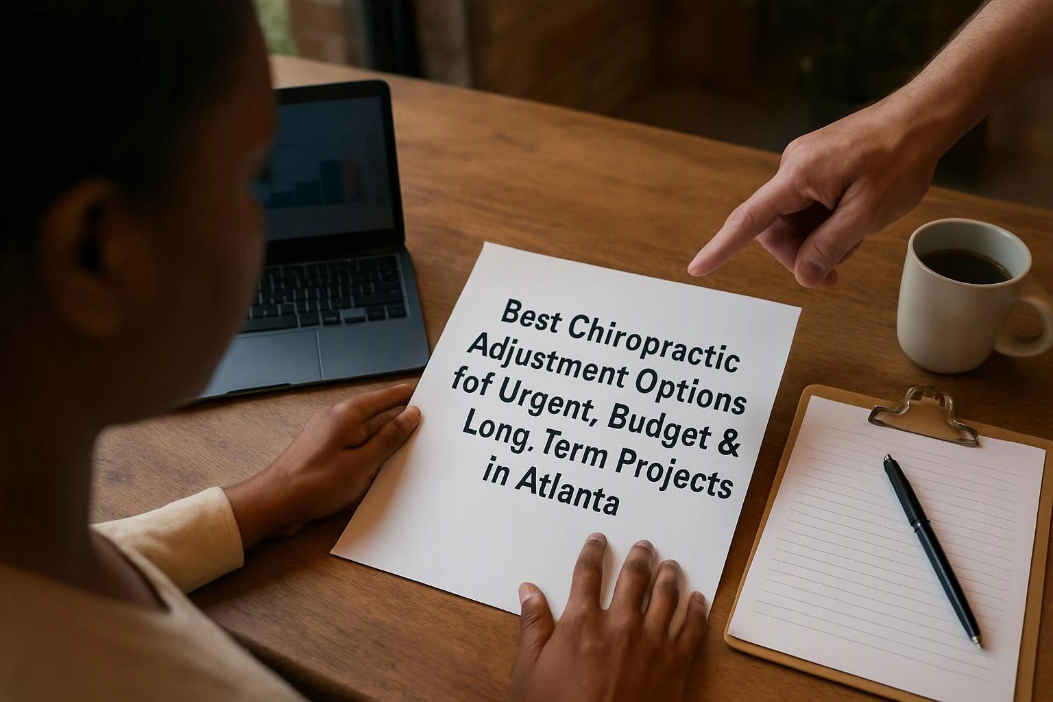 Chiropractic Adjustment Options for Urgent, Budget & Long-Term Projects in Atlanta