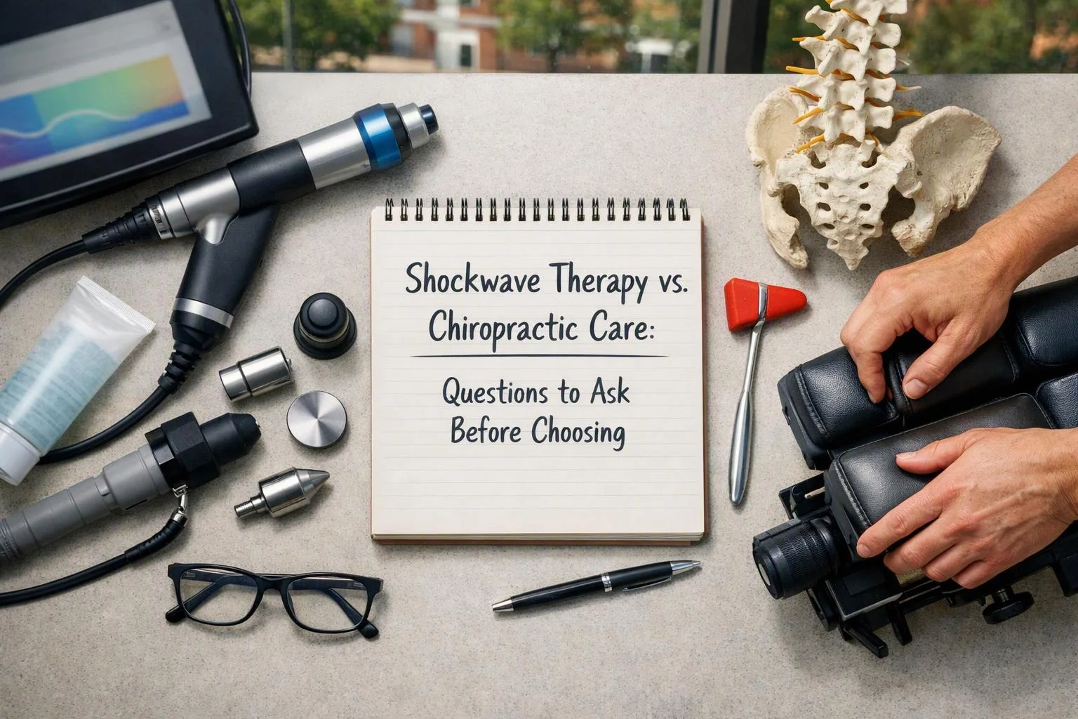 Shockwave Therapy vs. Chiropractic Care: Questions to Ask Before Choosing